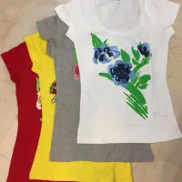 تیشرت زیرمانتویی دخترانه