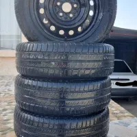 چهار حلقه لاستیک با رینگ پنج پیچ