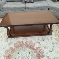 میز جلو مبلی با عسلی جنس چوب اصل|مبلمان خانگی و میز عسلی|پردیس, فاز ۵|دیوار