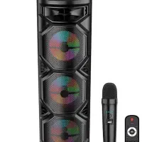 اسپیکر چمدانی بلوتوثی رم و فلشخور|سیستم صوتی خانگی|مشهد, آزادشهر|دیوار