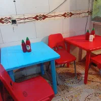 میزدوعددصندلی ۳عدد