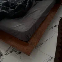 تخت دونفره چوب روس|تخت و سرویس خواب|ایلام, |دیوار