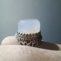 انگشتر رنگ ثابت عقیق اصل