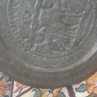 سینی و اویز کهنه انتیک