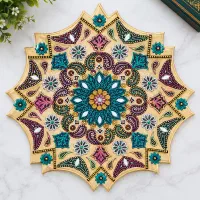 بشقاب مینا کاری