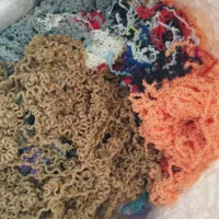 کاموای شکافته نو وتمیز