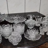 سرویس پذیرایی بلور لیزاموری میوه شکلات خوری