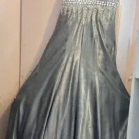 پیراهن مجلسی به همراه شال|لباس|کرج, شیخ آباد|دیوار