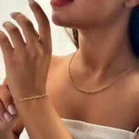 طلاهای مینیمال اقتصادی زیبا و شکیل با اجرت اقتصادی|جواهرات|جلین, |دیوار