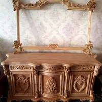 اینه کنسول +میز تیوی