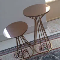دو عدد میز طلایی