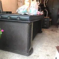 میز اداری دو تکه|مبلمان اداری|نشتارود, |دیوار