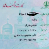 کارت ملی گمشده