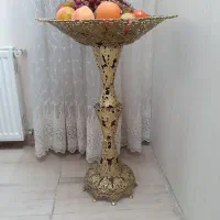 میوه خوری پایه دار برنجی