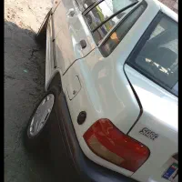 پراید مدل ۸۳ تصادفی