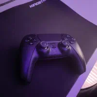 دسته ps5 مشکی اورجینال نو بدون خط و خش