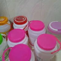 دبه ماست|ظروف نگهدارنده، پلاستیکی، یکبارمصرف|بیجار, |دیوار