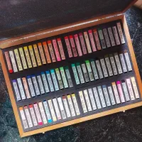 پاستل گچی گالری ۷۲ رنگ|لوازم التحریر|گنبد کاووس, |دیوار