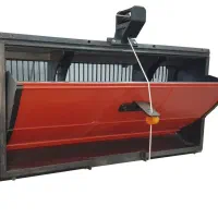 پنجره اینلت متحرک سالن مرغ بلدرچین مرغداری