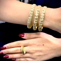 به زیبایی و جذابیت طلا النگوطلاروس طرح الما ضمانتی|بدلیجات|مشهد, احمدآباد|دیوار