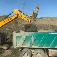 اجاره بیل مکانیکی چرخ لاستیکی و زنجیری ،خاکبرداری|خدمات حمل و نقل|رشت, ساغری سازان|دیوار