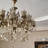 لوستر برنج ۸ شاخه