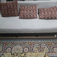 سرویس مبلمان ۷ نفره با میز جلو مبلمان و عسلی