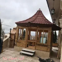 گروه اصفهان ویلا. آلاچیق کار.انواع سقفهای شیبدار|مصالح و تجهیزات ساختمان|اصفهان, کوی شهید کشوری|دیوار