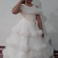 لباس عروس مناسب ۸ ساله و ۹ساله|کفش و لباس بچه|پارس‌آباد, |دیوار