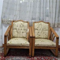 مبل ۸ نفره چوب نراد کلاسیک|مبلمان خانگی و میز عسلی|رشت, دیانتی|دیوار