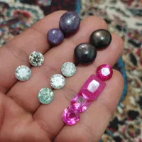 سنگ یاقوت توپاز مزونایت نگین عقیق فیروزه عتیقه