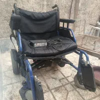 ویلچر برقی دست ساز مخترع