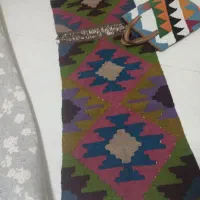 یک جفت گلیم دست بافت سنتی