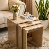 میز عسلی سه تیکه|مبلمان خانگی و میز عسلی|شاهین‌شهر, سعدی جنوبی|دیوار