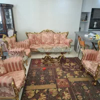 مبلغ استیل ۷ نفره در حد نو|مبلمان خانگی و میز عسلی|تهران, آبشار تهران (دریاچه)|دیوار