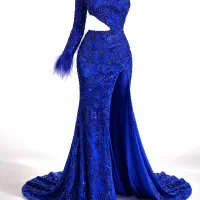 لباس مجلسی سنگ دوزی تماما کار دست