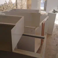 کابینت فلزی و آبگرمکن دیواری و سینک و هود|مصالح و تجهیزات ساختمان|آباده, |دیوار