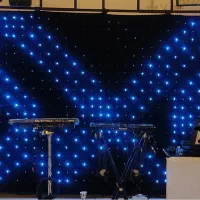 پرده ال ای دی LED یخی منظم