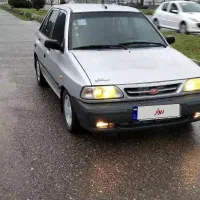 پراید صبا نقره ایی متالیک دوگانه کارخانه