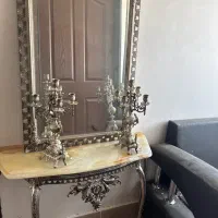 اینه و شعمدان برنز