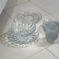 سرویس پذیرایی ۶نفره نو نو جهیزیه