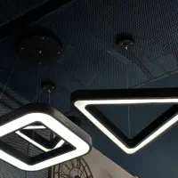 تولید انواع چراغ های مدرن LED ریموت دار سه حالته