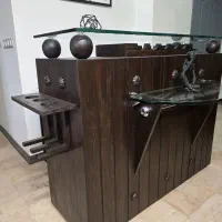 میز بار تمام چوب دست ساز یونیک