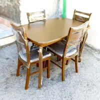 حراج میز ناهار خوری4و5نفره دست آخر کارگاه وگردکمجا