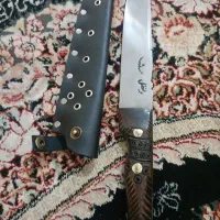 فروش چاقو کله کفتری دستساز با غلاف