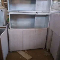 شش متر کابینت تمام فلز رنگ سفید بارانی کد 2|مصالح و تجهیزات ساختمان|شیراز, شهرک ولیعصر|دیوار