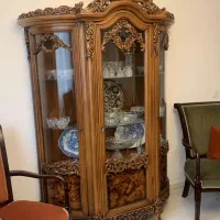 وفه تمام چوب منبتکاری، سالم، مدل کلاسیک|بوفه، ویترین، کنسول|تهران, ازگل|دیوار