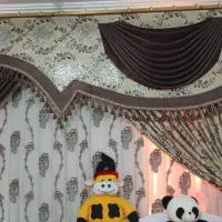 پرده اتاق 3*4 تمیز و نو