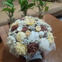 باکس گل شمع