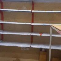 قفسه فلزی و چوبی|کتابخانه، شلف، قفسه‌های دیواری|تهران, افسریه شمالی|دیوار